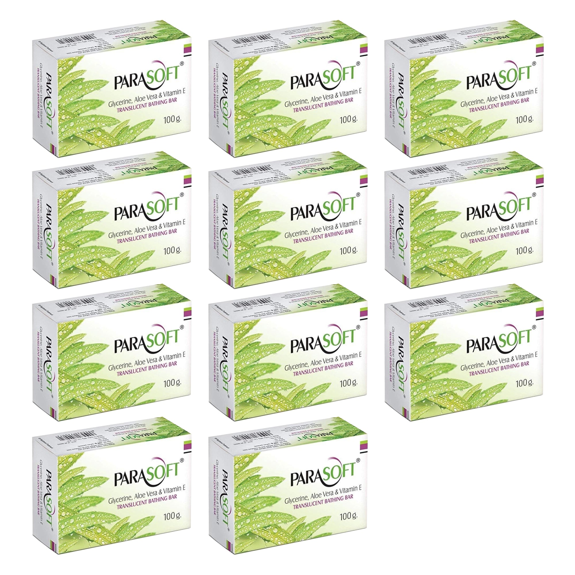 Shoprythm Dry,Parasoft Pack of 11 Salve Parasoft Soap 100g Shoprythm Dry,Parasoft Pack of 11 Salve Parasoft Soap 100g